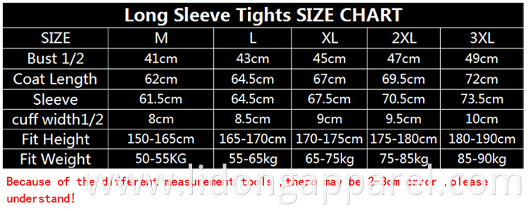 LIDONG OEM uniforms wholesale high quality polyester men's sport yoga long sleeve fitness wear